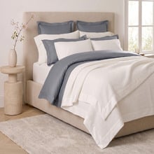 Freida Washed Cotton Waffle Blanket